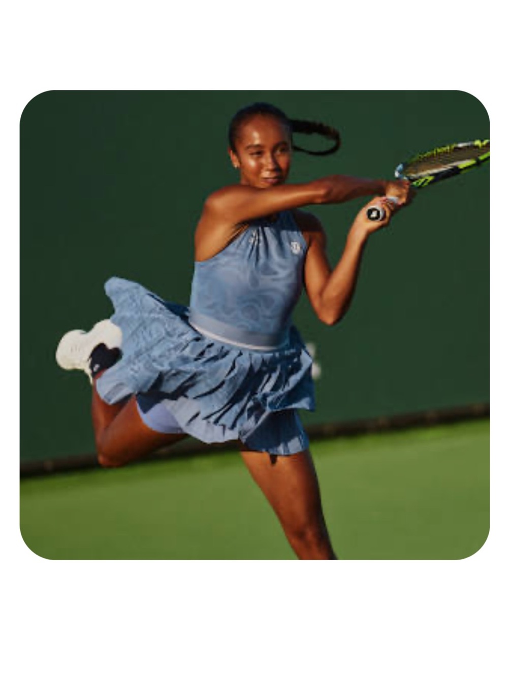 lululemon athletica tennis dress - as worn by Layla Fernandez, new with tags